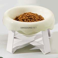 DING DONG PET 寵物蛋糕陶瓷餐具, 奶油白, 1個