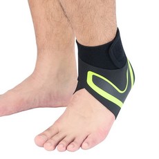 알럽핏 라이트 스포츠 발목 보호대 왼발 그린, 1개