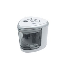 tenwin 天文 便攜式電動削筆器 B-04 2孔, 黑色的, 1個