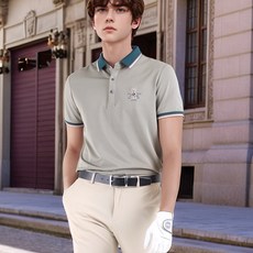 Boy to Man 男士莫代爾短袖翻領PK T恤 NTR108