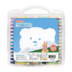 阿特莫爾蠟筆, 1個, 60 種顏色