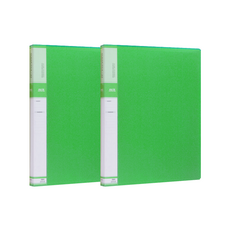 Wiz Office PP彩色索引文件夾 A3 315-2, 綠色, 2個