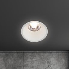 WONHA DS Mirang COB 一體式崁燈 LED 15W 無頻閃 7.6cm, 1個, 白色 + 自然白光(4000K)