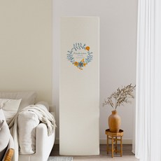 G&Y Flower Room 方形冷氣機罩, C奶油色