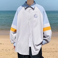 男士Devil Big Smile重點長袖襯衫