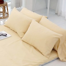 SCOHOME 棉質素色枕套