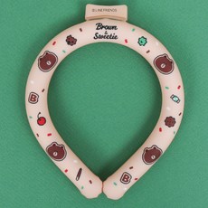 LINE FRIENDS 兒童款BROWN甜心頸部涼圈