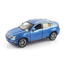 仿真 1:26 可開門 LED BMW X6 壓鑄模型 MSZ110471BL, 藍色, 1個