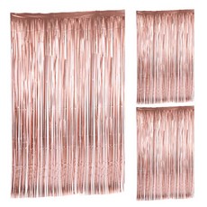 PARTYHAE 派對雨絲簾 3入, Shatin Rose Gold, 3個