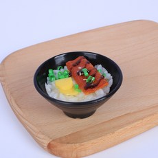 Rinablue 韓式石鍋拌飯模型 鰻魚馬鈴薯 5入, 混合色