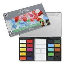 CRETACOLOR 水彩固體蛋糕 Aqua brique 41020, 20 種顏色
