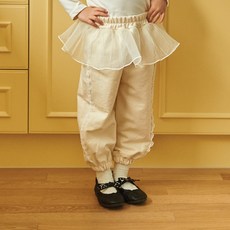 Kikimora 女童款 Lulu 紗質束口褲