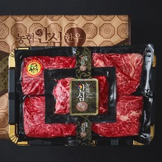 농협안심한우 1++등급 등심200g 2p + 불고기300g 2p + 국거리300g (냉장), 1세트