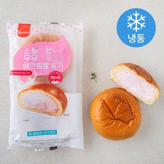 삼립 소화가 잘되는 우유가 들어간 생크림빵 딸기 (냉동), 95g, 2개입, 1개