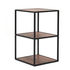 모듈장식장 3단 테이블, 블랙