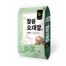 대한농산 2025년 햅쌀 철원오대쌀, 20kg, 1개