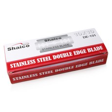 Shaico 雙面剃須不銹鋼, 100件, 1個