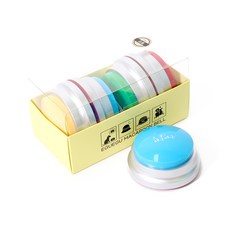 EGUEGU 寵物訓練馬卡龍鈴鐺4只裝, 1套, 紅、黃、綠、天