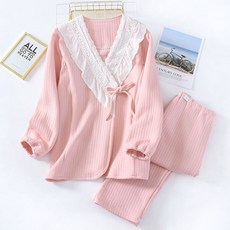 寬鬆孕婦哺乳居家服上下套裝