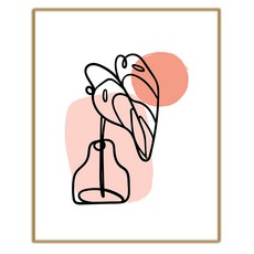 추상 일러스트 065 그림 인테리어액자 IDP-065, 골드