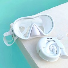 GTS浮潛面罩設備組, 幻影白