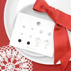 女孩童日常造型耳環12件組