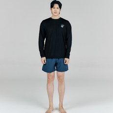 TUBE TREE 男士寬鬆抽繩可調式長袖上衣 + 下身防磨衣套裝 AE9204