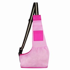 RaonToU 寵物簡約單肩背帶, 28粉色網眼