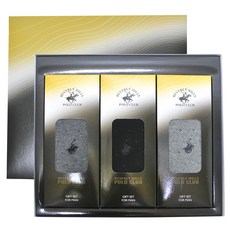 BEVERLY HILLS POLO CLUB 比佛利保羅 男士馬球標誌圓點商務襪禮盒組 3701