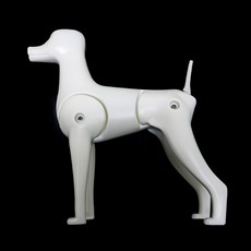 JUNGLE SALON 寵物美容假狗模型, 單色, 1組