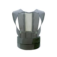 MELKIN Real Fit The Pro 姿勢矯正帶 灰綠卡其, 1個