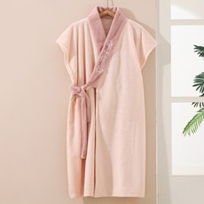 PEONIST 女性花朵點綴睡眠浴袍