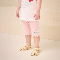 milkmile 女童款 Milky Rabbit 俏皮櫻桃五分內搭褲