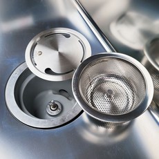 Fresh-home 水槽脫水機排水口濾網 + Gorilla上蓋套組, 1個, 單一顏色