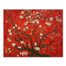 ADICO DIY 繪畫梵高的紅底杏樹 PH09 50 x 40cm, 混色
