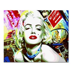 ADICO DIY繪畫霓虹燈瑪麗蓮瑪麗蓮PFF40 50 x 40厘米, 混合顏色