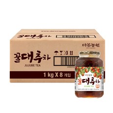 다농원 꿀대추차, 1개입, 8개, 1kg