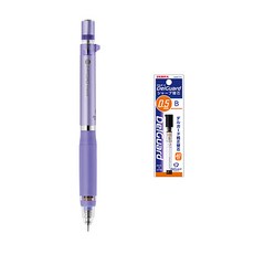 DelGuard 自動鉛筆 紫羅蘭+筆芯 B, 0.5mm, 1組