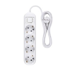 五星精密 一般接地延長線 4孔, 2.5m, 1個