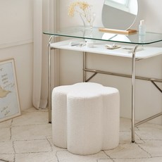 ROOM&HOME 四葉幸運草椅子, 奶油白, 1個