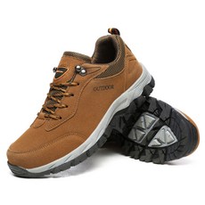 Market A 男款麂皮絲絨登山鞋