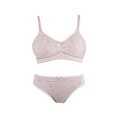 CL STORY 女童發育期第2階段印花內衣+內褲