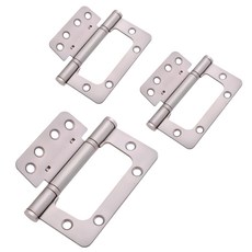 門用 4英吋 簡易鉸鏈 鎳, 3個