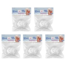 Joseonmunbanggu 吱吱作響雪花捏捏樂, 5個