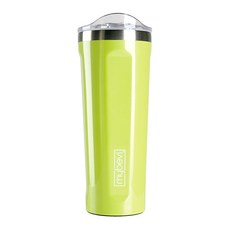 mybevi Quatro細長款隨行真空滑蓋保溫杯, 萊姆綠, 590ml