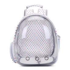 YOU&ME寵物太空艙外出包後背包, 星白