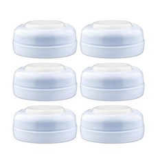 maymom 儲乳瓶瓶蓋 可重覆標記 歐規寬口奶瓶適用, 無奶嘴, 6個