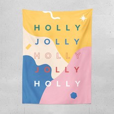 아티홈 행복한 크리스마스 태피스트리 플란넬, TYPE 09