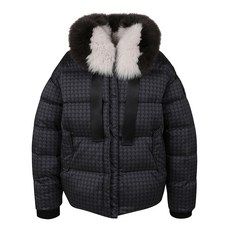 CASTELBAJAC 女式圖案鵝絨外套 BGAWDW709