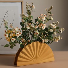 莫蘭迪藝術花瓶, 黃色的